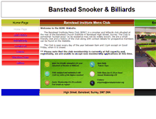 Tablet Screenshot of bansteadsnooker.org